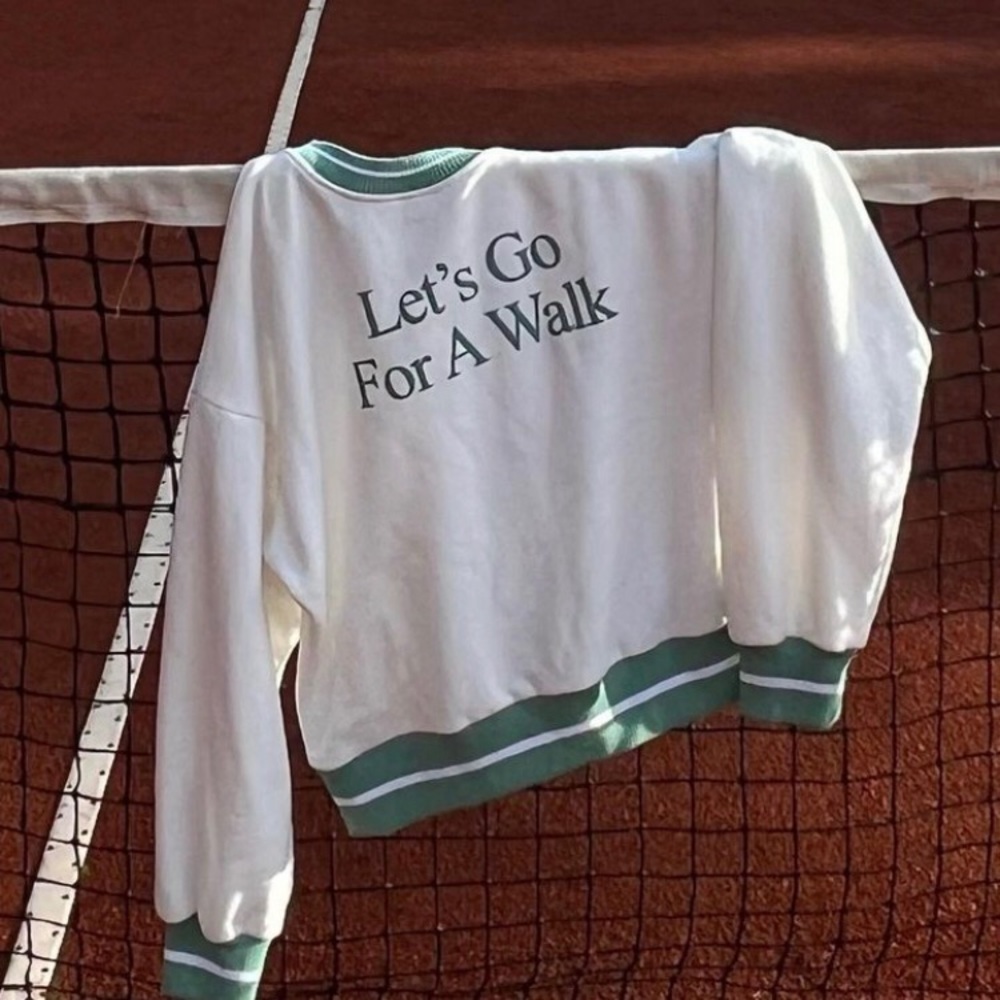 Let’s Take a Walk sweater from Yellow the Label.